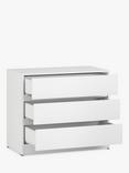 Little Acorns Furniture 3 Drawer Chest, White