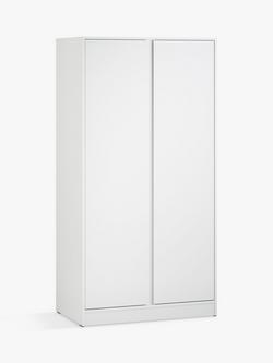 Little Acorns Furniture Double Wardrobe - view 2, White
