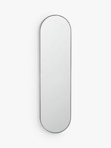 John Lewis Scandi Metal Lozenge Mirror, 122 x 30cm