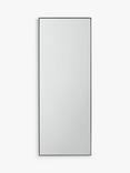 John Lewis Scandi Metal Frame Rectangular Hall Mirror, 122 x 46cm