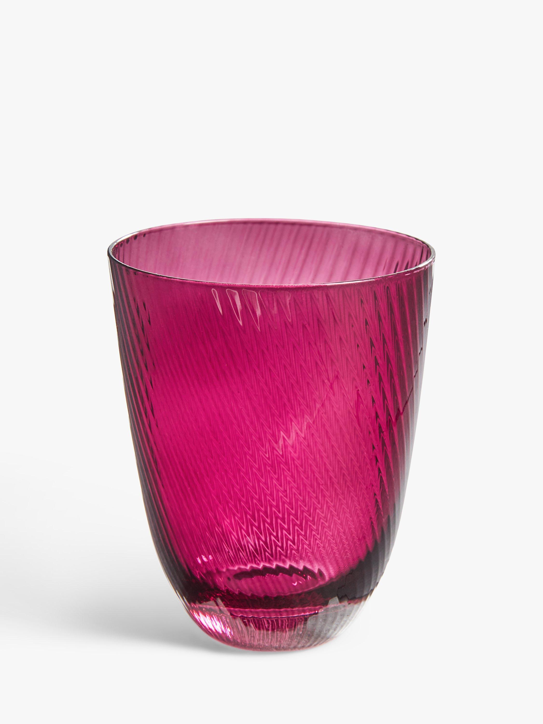 John Lewis Optic Glass Tumbler, 264ml