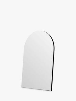 Yearn Delicacy Overmantel Wood Frame Wall Mirror, 75 x 50cm - view 2, Black