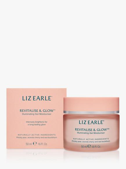 Liz Earle Revitalise & Glow Illuminating Gel Moisturiser, 50ml - view 2, 