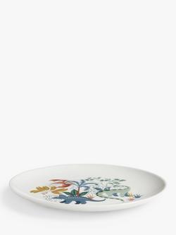 John Lewis Kids' Dinosaur Porcelain Plate, 20.5cm, Multi - view 2, Multi