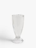 John Lewis Tall Fluted Glass Sundae Dish, 326ml, Clear
