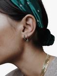 Orelia Swarovski Emerald Ear Party Earrings, Pack of 3