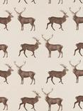 Sanderson Evesham Deer Furnishing Fabric, Linen/Chalk