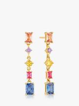 Sif Jakobs Jewellery Ivrea Cinque Earrings, Gold/Multi