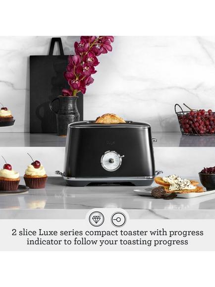 Sage The Toast Select Luxe Toaster - view 2, Black Truffle