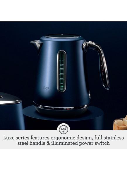 Sage Soft Top Kettle, 1.7L - view 2, Damson Blue