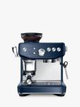 Sage the Barista Express™ Impress Luxe Coffee Machine, Damson Blue