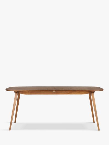 ercol for John Lewis Bellingdon 6-8 Seater Solid Ash Extending Dining Table - view 2, Ash