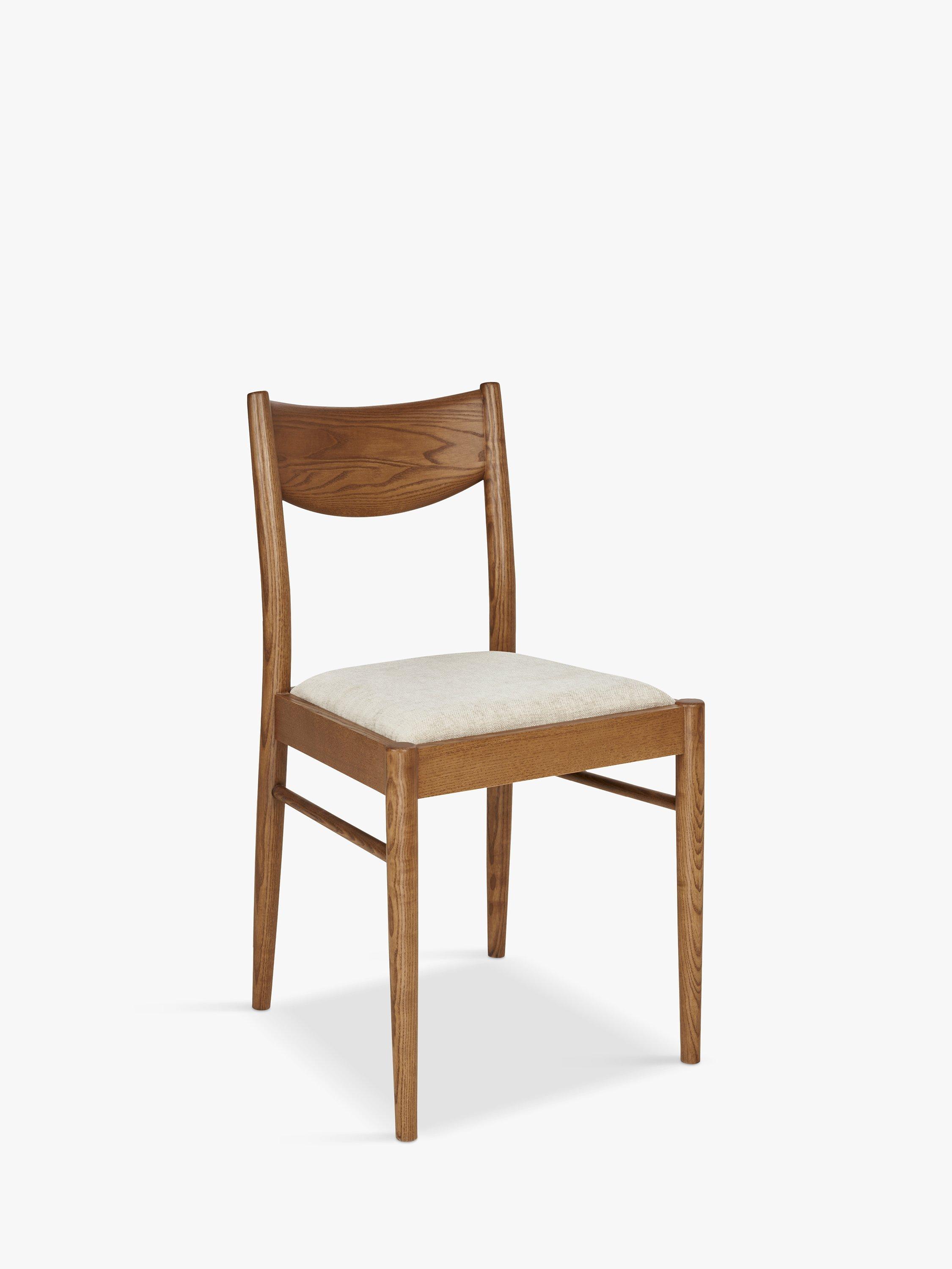 ercol for John Lewis Bellingdon Upholstered Dining Chair, Ash