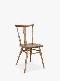 ercol for John Lewis Ashridge Dining Chair, Ash, Ash