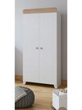 Little Acorns Classic Two-Tone Double Wardrobe