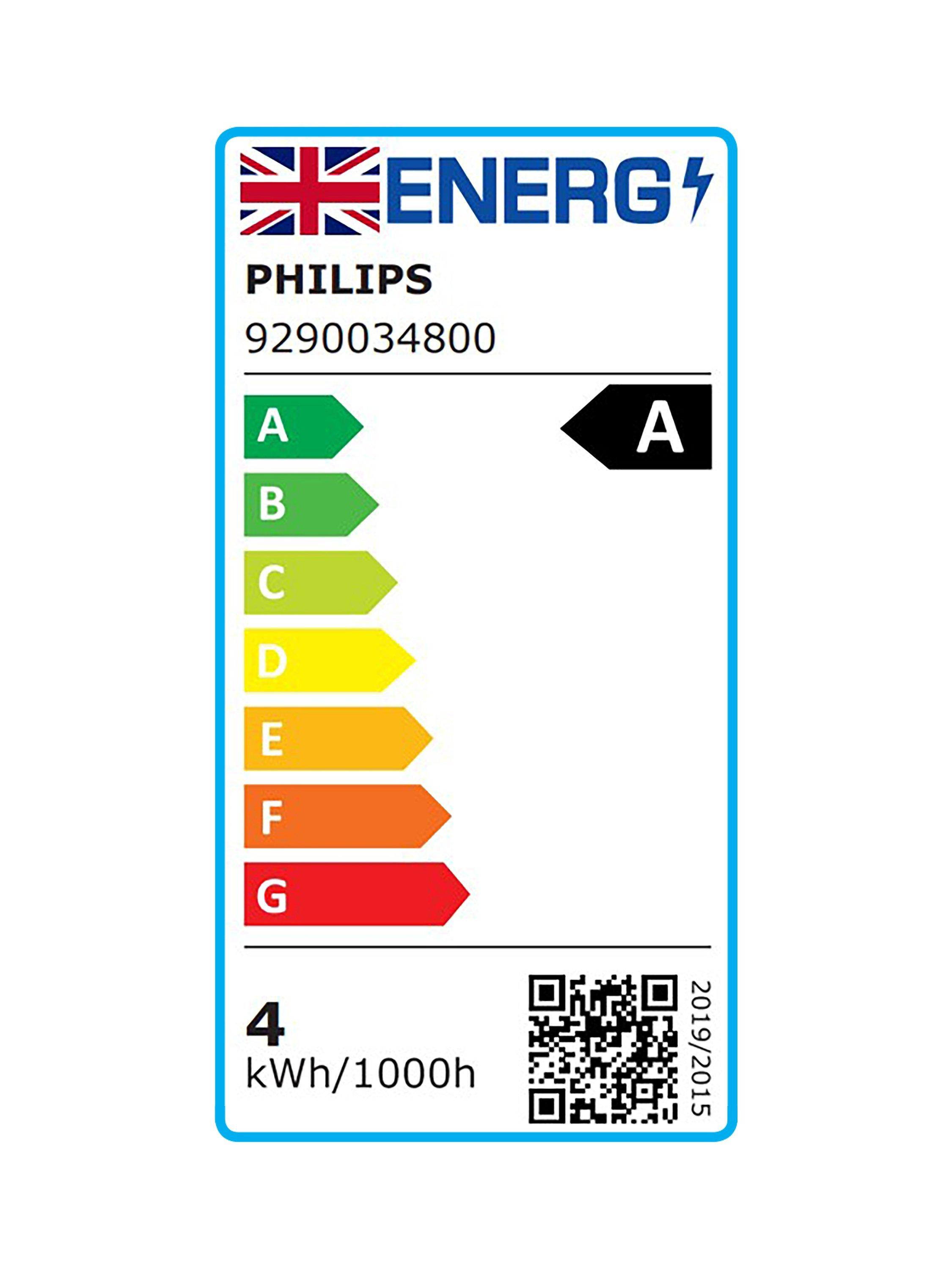 This item is rated A for energy efficiency on a scale from A (most efficient) to G (least efficient).