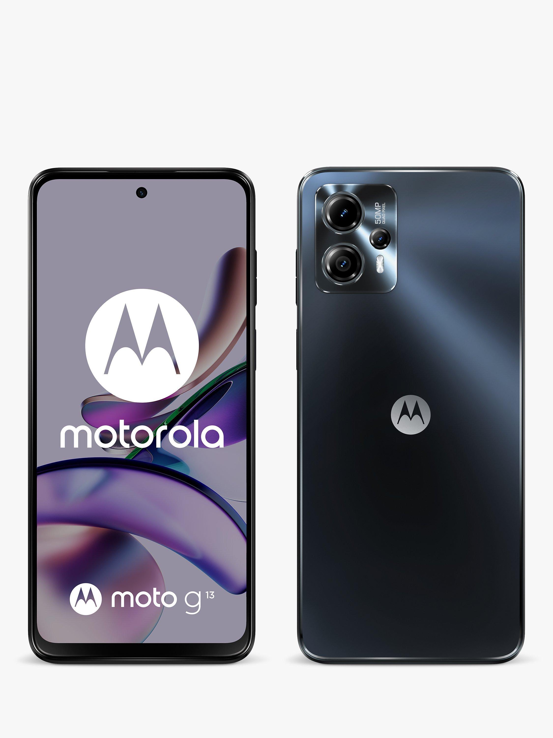 Motorola Moto g13 Smartphone, Android, 4GB RAM, 6.5”, 4G, SIM Free, 128GB, Matte Charcoal
