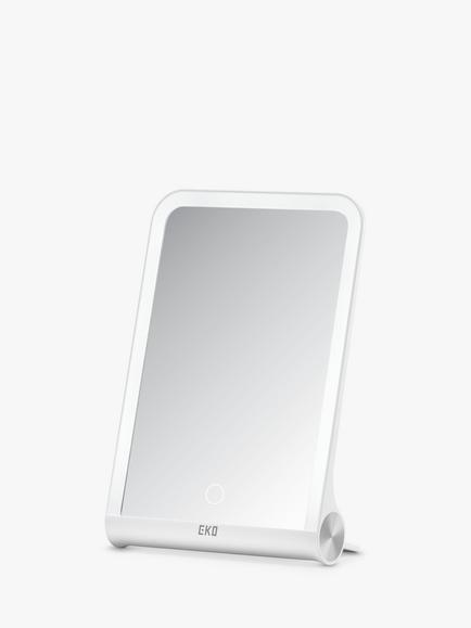 EKO iMira Foldable LED Mirror, White, White