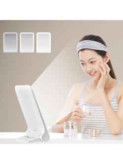 EKO iMira Foldable LED Mirror, White - view 2, White