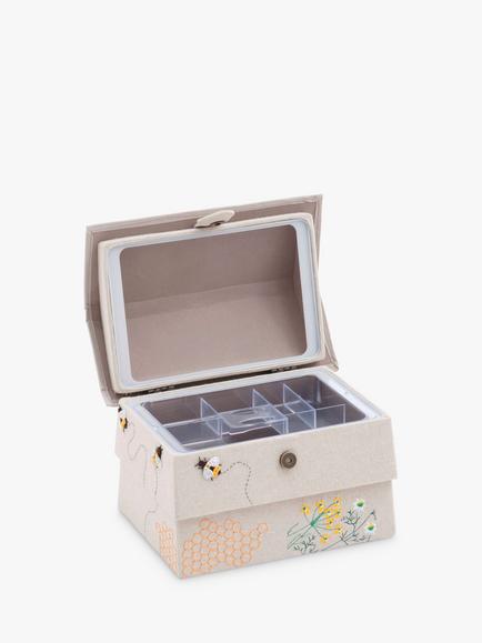 Milward Bee House Sewing Basket, Multi - view 2, Multi
