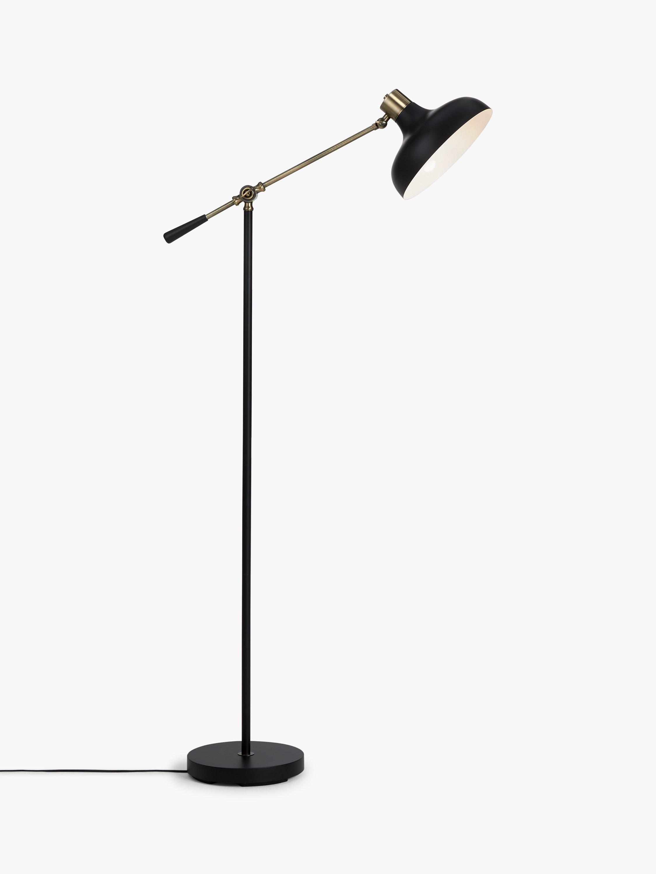 John lewis black floor lamp sales