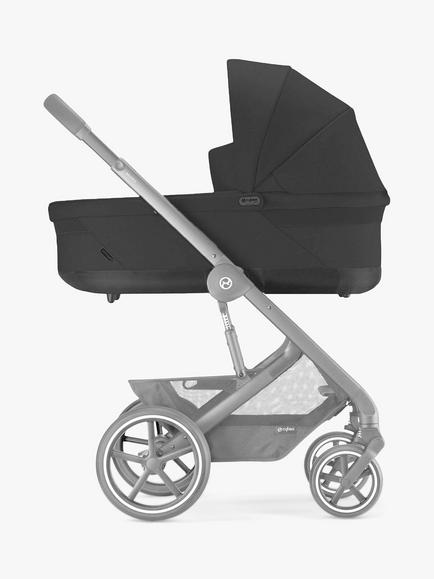 Cybex Cot S Lux Carrycot - view 2, Deep Black