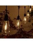 NOMA 20 Large Hanging Edison Bulb Festoon Lights, Warm White