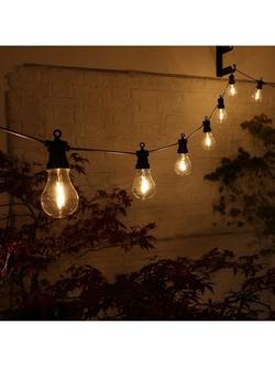 NOMA 20 Bulb Festoon Lights, Warm White, Warm White