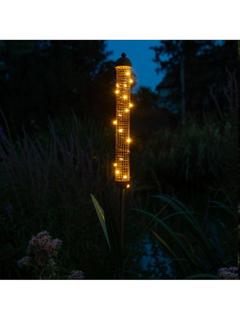 NOM Bulrush Outdoor Stake Light, Warm White
