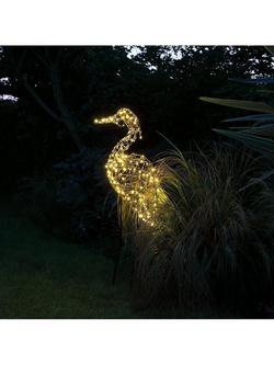 NOMA Wicker Heron Outdoor Light, Warm White, Warm White