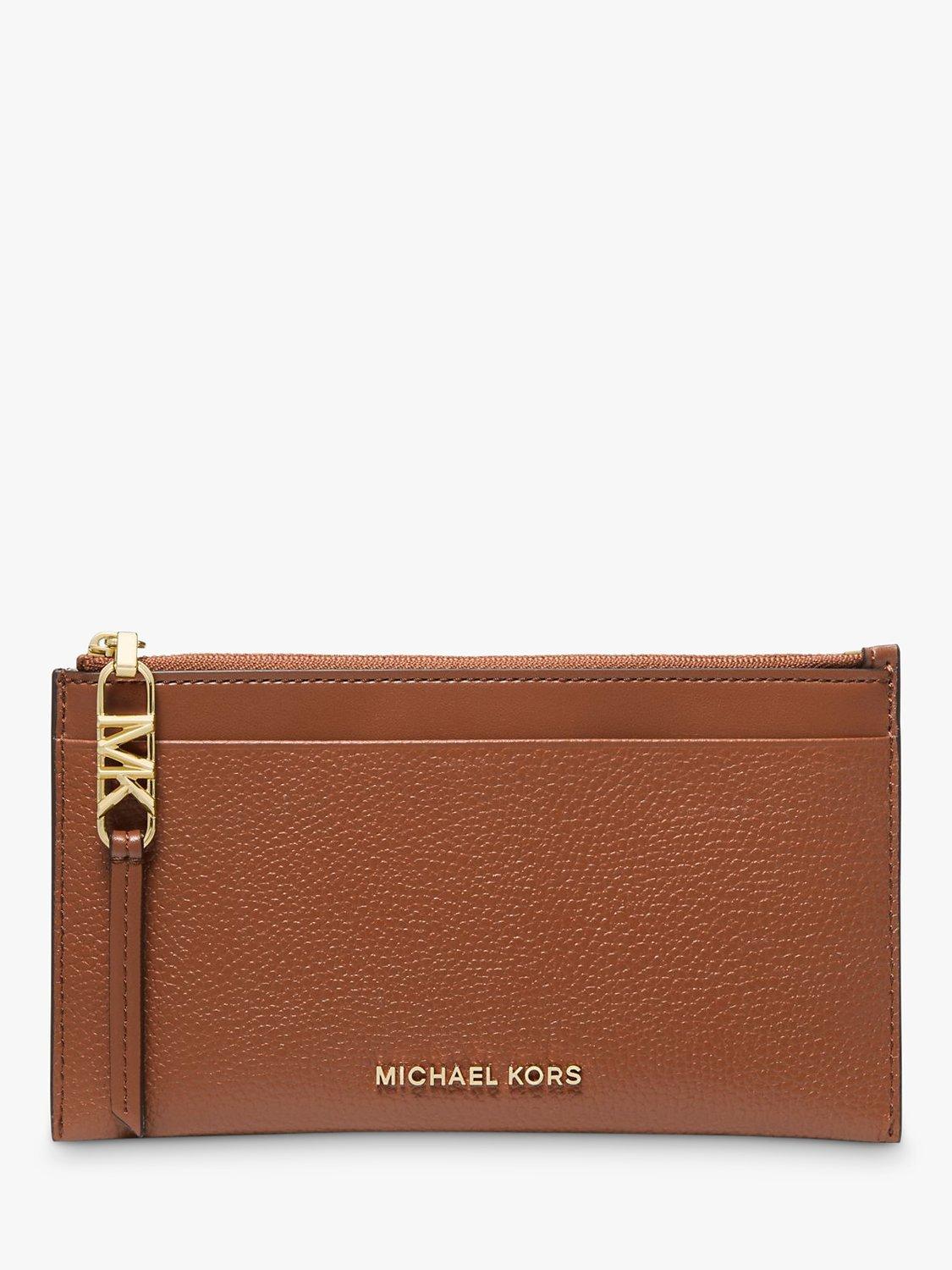 Michael Kors Empire Top Zip Card Purse, Luggage