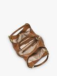 Michael Kors Lillie Leather Shoulder Bag, Luggage