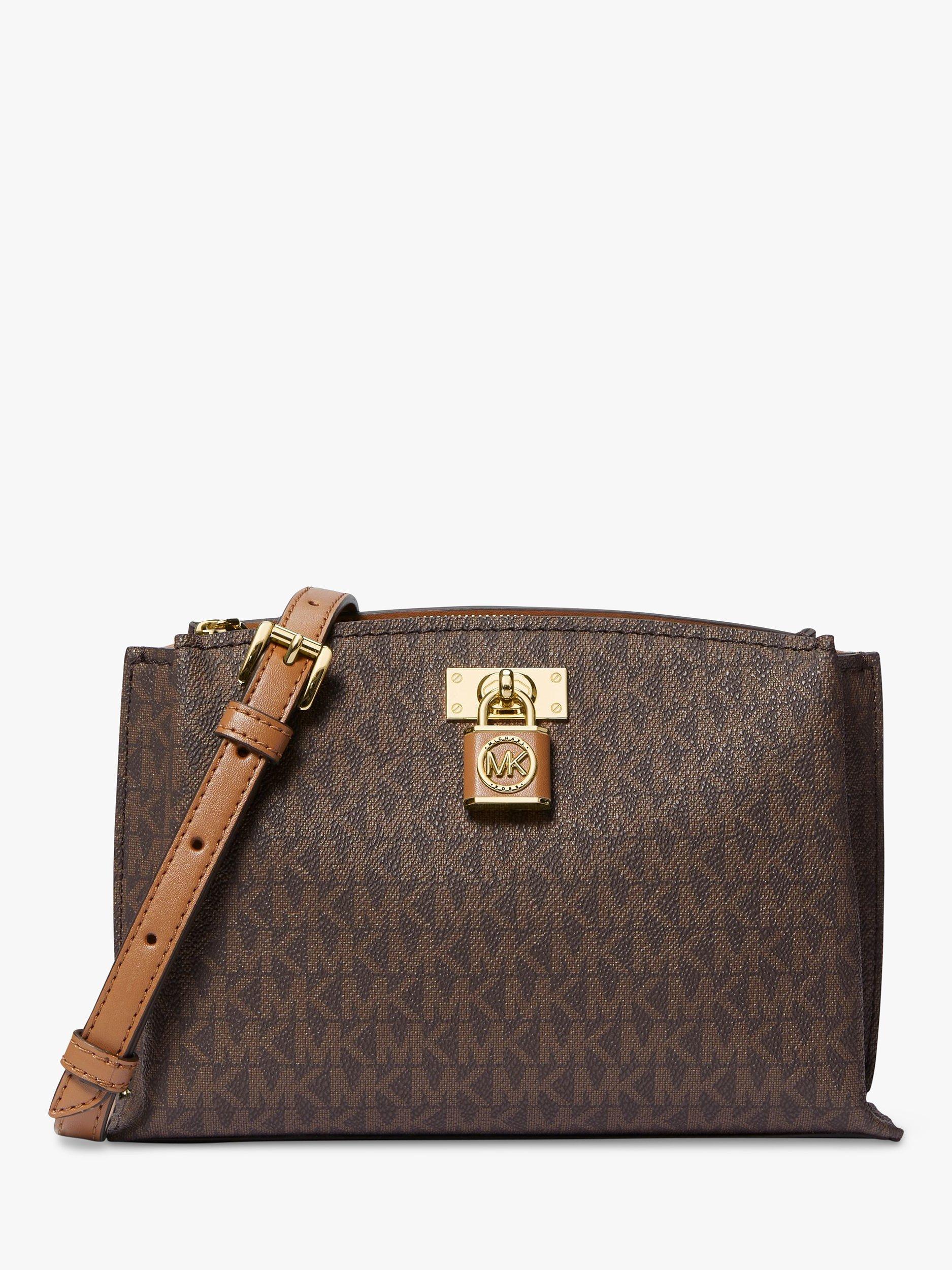 Michael Kors Ruby Medium Messenger Bag, Brown/Acorn
