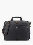 Solo NY Ace 15.6" Slim Laptop Briefcase, Black