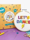 The Make Arcade Let's Dance Cross Stitch Kit