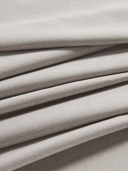 John Lewis Soft Weave Plain Fabric, Clay, Price Band A - view 2, Putty