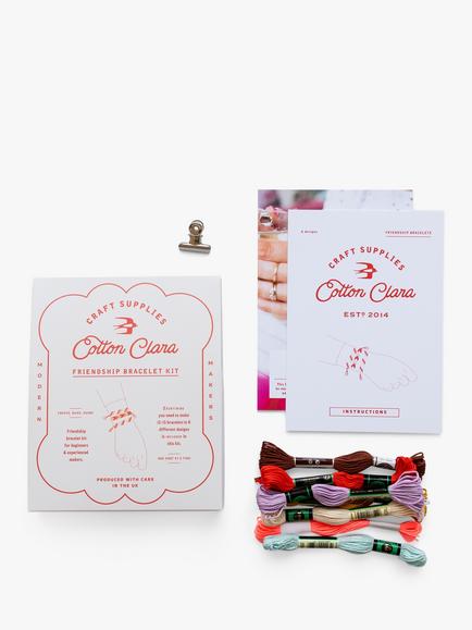 Cotton Clara Friendship Bracelets Craft Kit - view 2, 