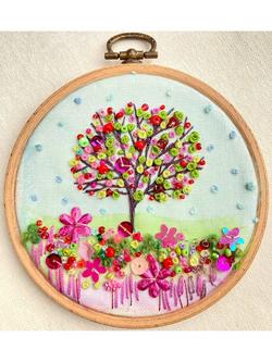 Rowandean Summer Apple Tree Embroidery Kit, Multi