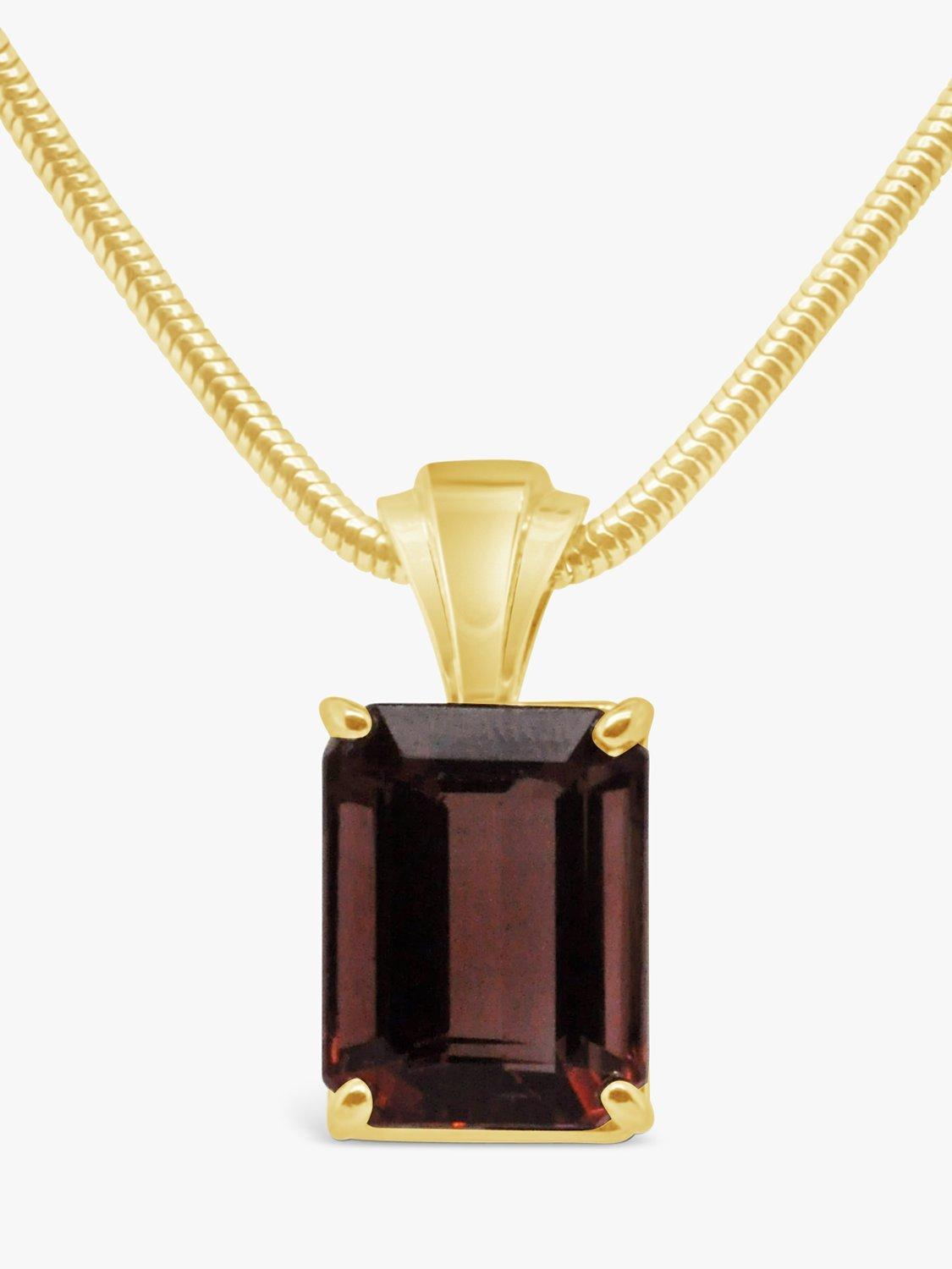 Product image 1 of 3, which shows Milton & Humble Jewellery Pre-Loved 14ct Yellow Gold Tourmaline Pendant Necklace