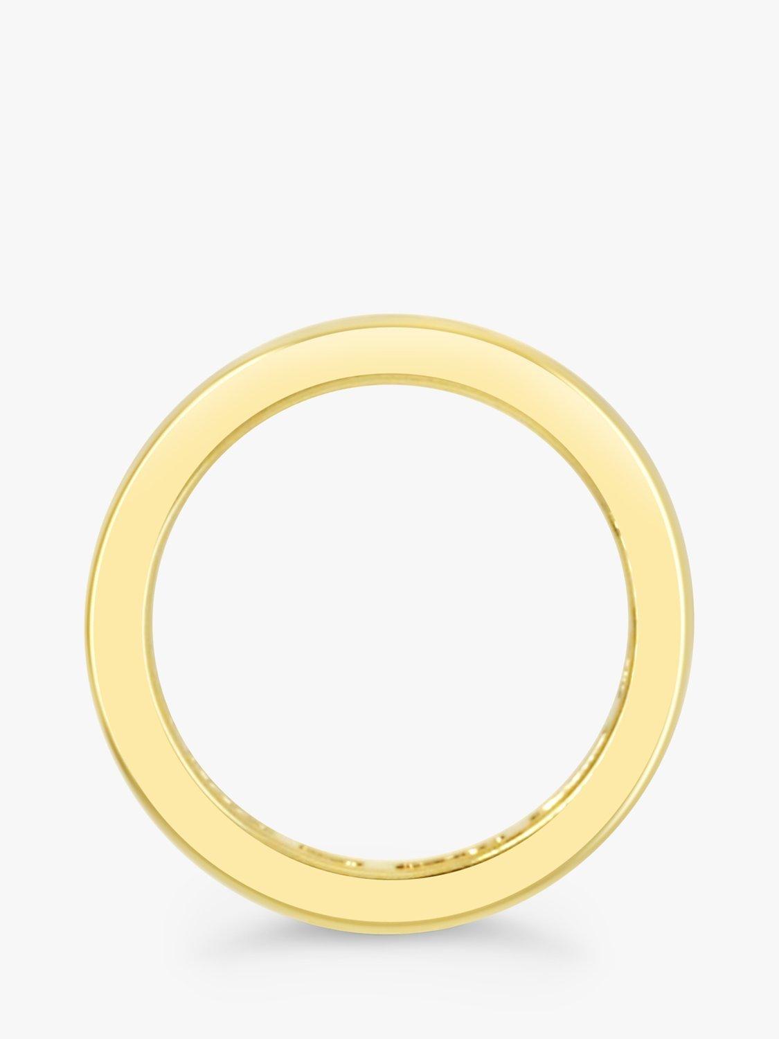 Product image 4 of 10, which shows Milton & Humble Jewellery Pre-Loved Boodle & Dunthorne 18ct Yellow Gold & Diamond Eternity Ring