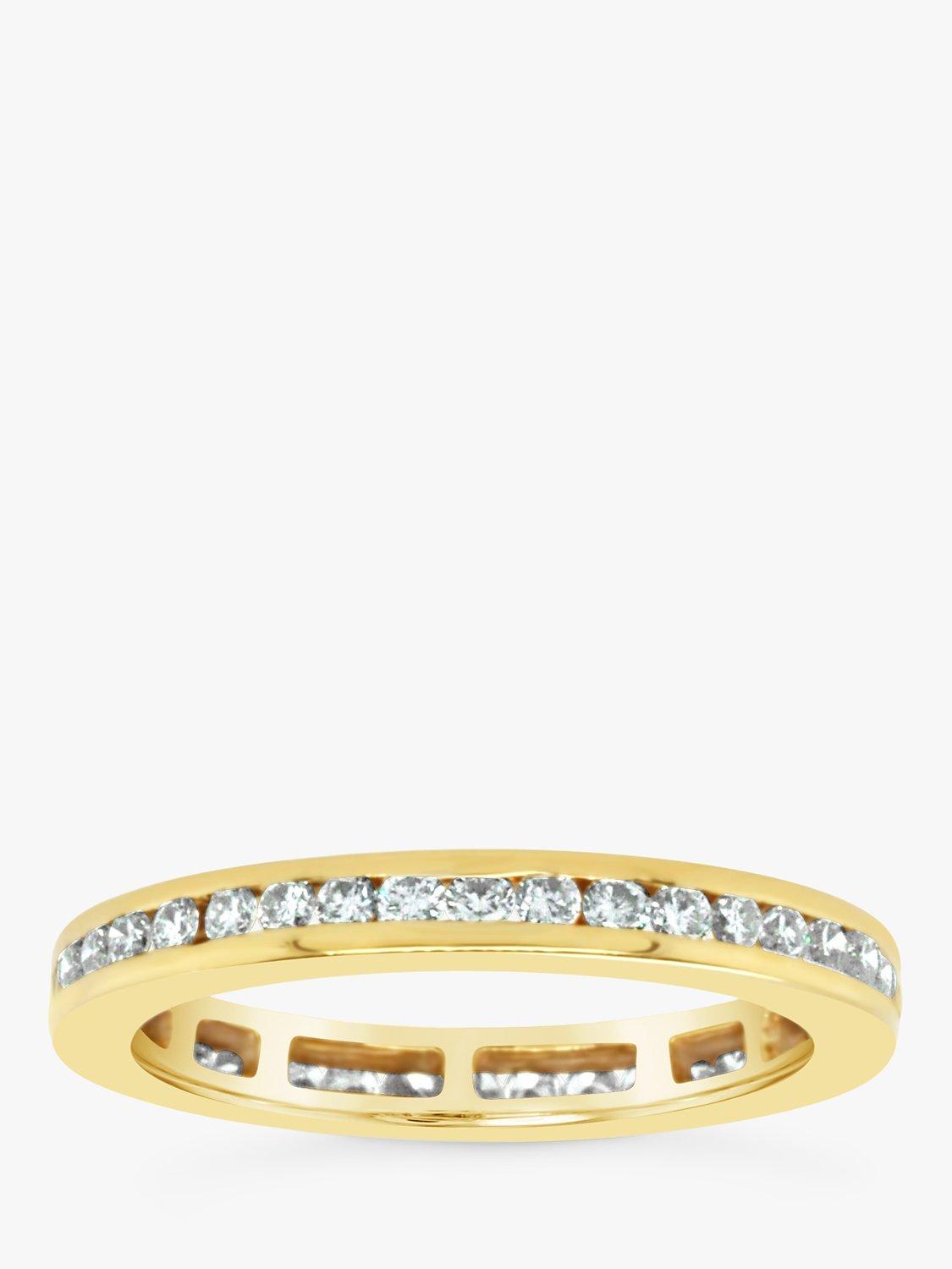 Product image 5 of 10, which shows Milton & Humble Jewellery Pre-Loved Boodle & Dunthorne 18ct Yellow Gold & Diamond Eternity Ring