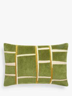 John Lewis Lea Cushion, Avocado