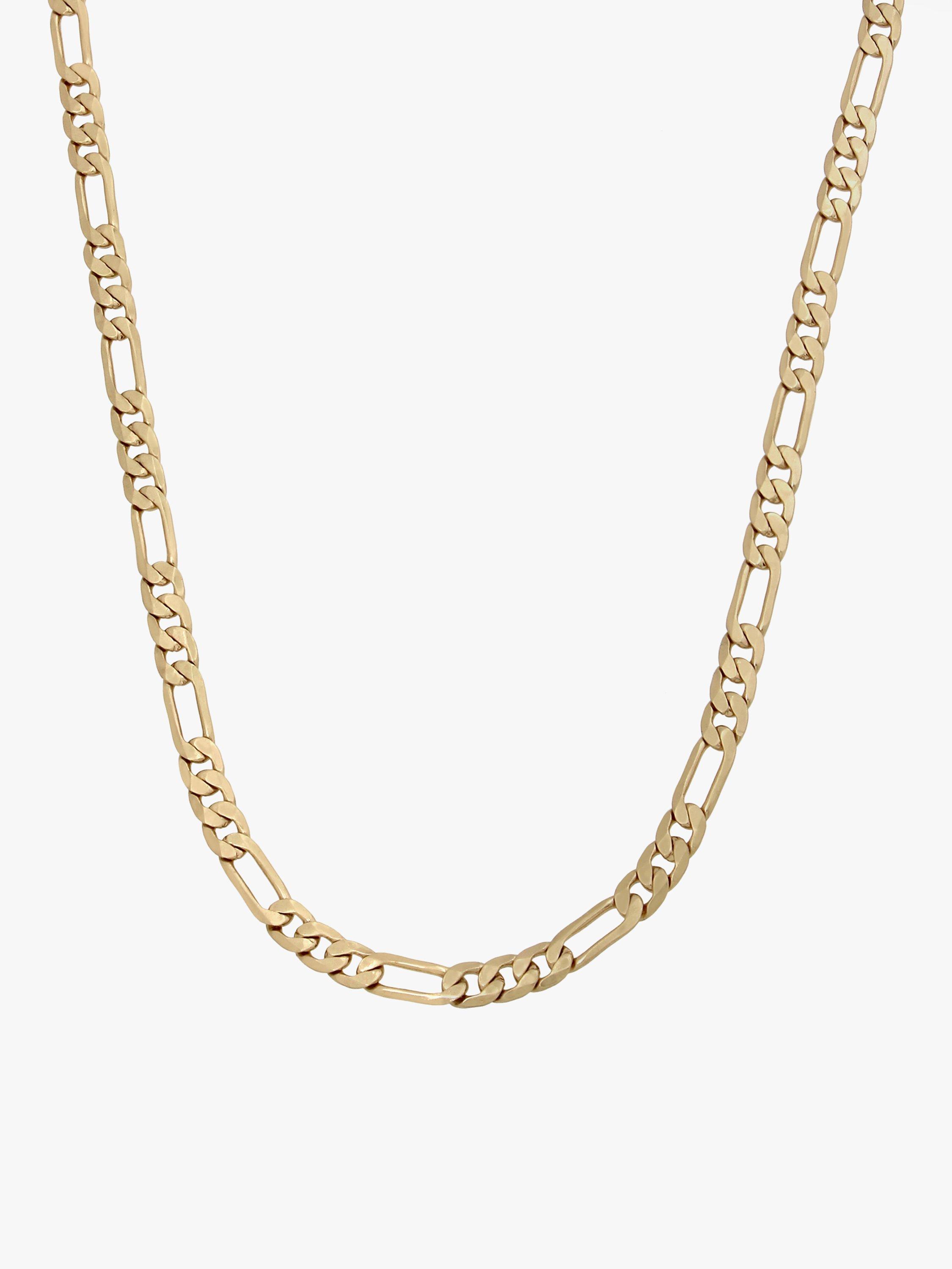 Brass figaro chain outlet