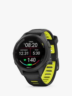 Garmin Forerunner 265S Wrist Heart Rate GPS Fitness Watch, 42mm, Black