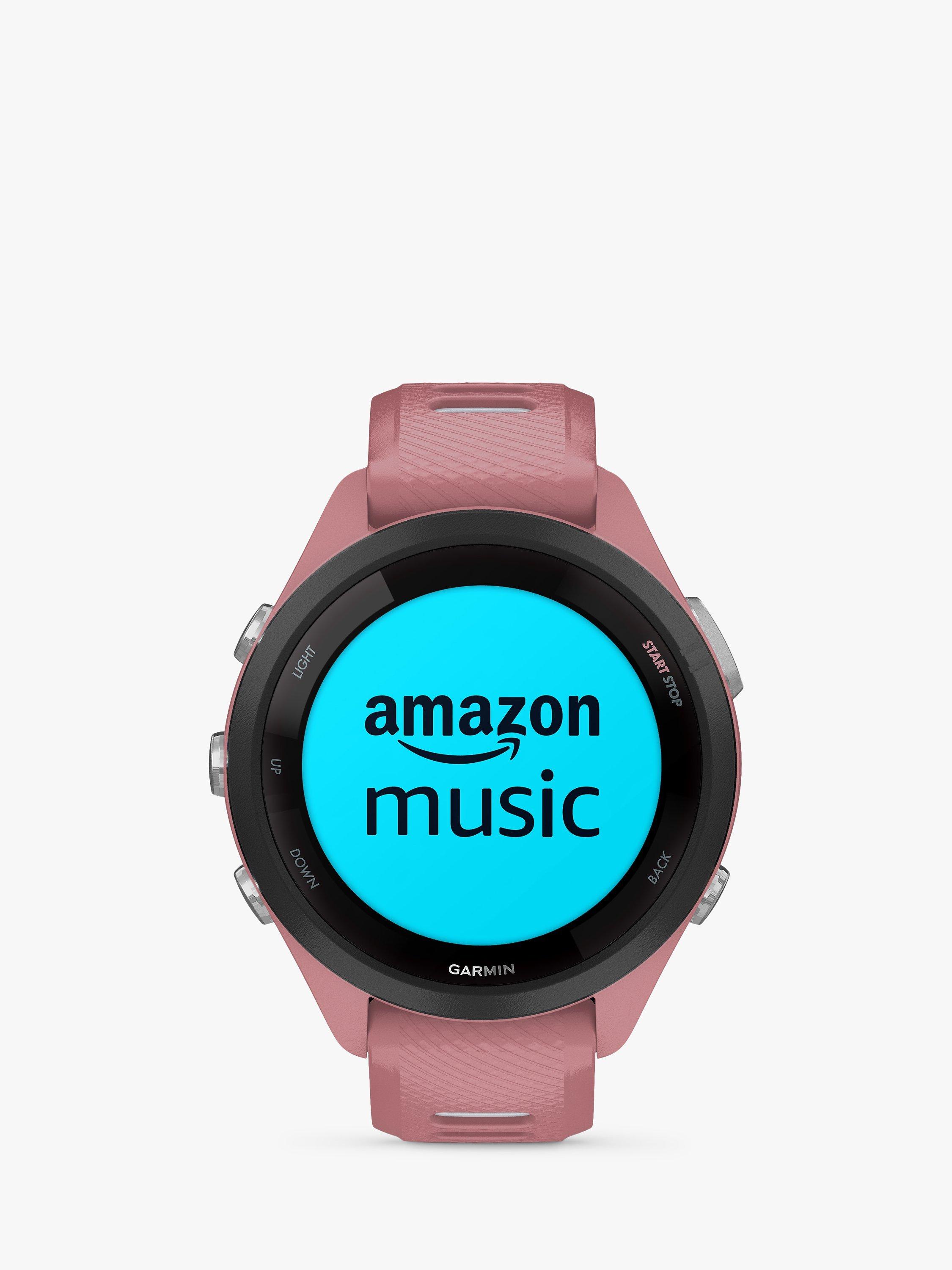 Garmin Forerunner 265S Wrist Heart Rate GPS Fitness Watch Light Pink White