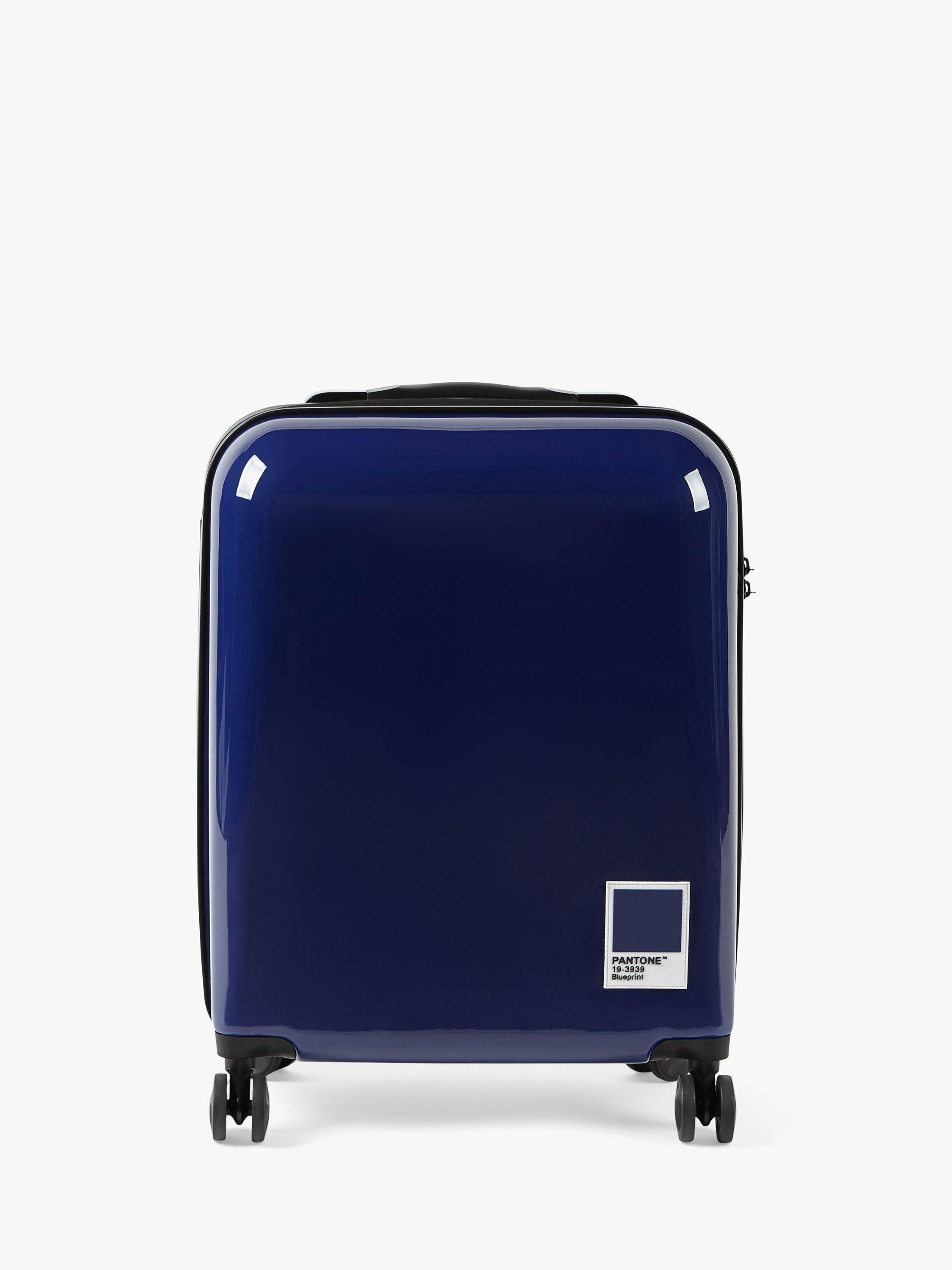 Pantone 4-Wheel 55cm Cabin Suitase, Blueprint