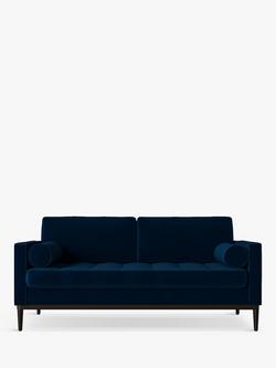 Swyft Model 02 Medium 2 Seater Sofa, Velvet Indigo