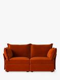 Swyft Model 06 Medium 2 Seater Sofa, Eco-velvet Paprika