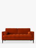 Swyft Model 02 Medium 2 Seater Sofa, Eco-velvet Paprika