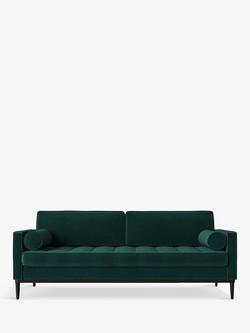 Swyft Model 02 Large 3 Seater Sofa, Velvet Kingfisher